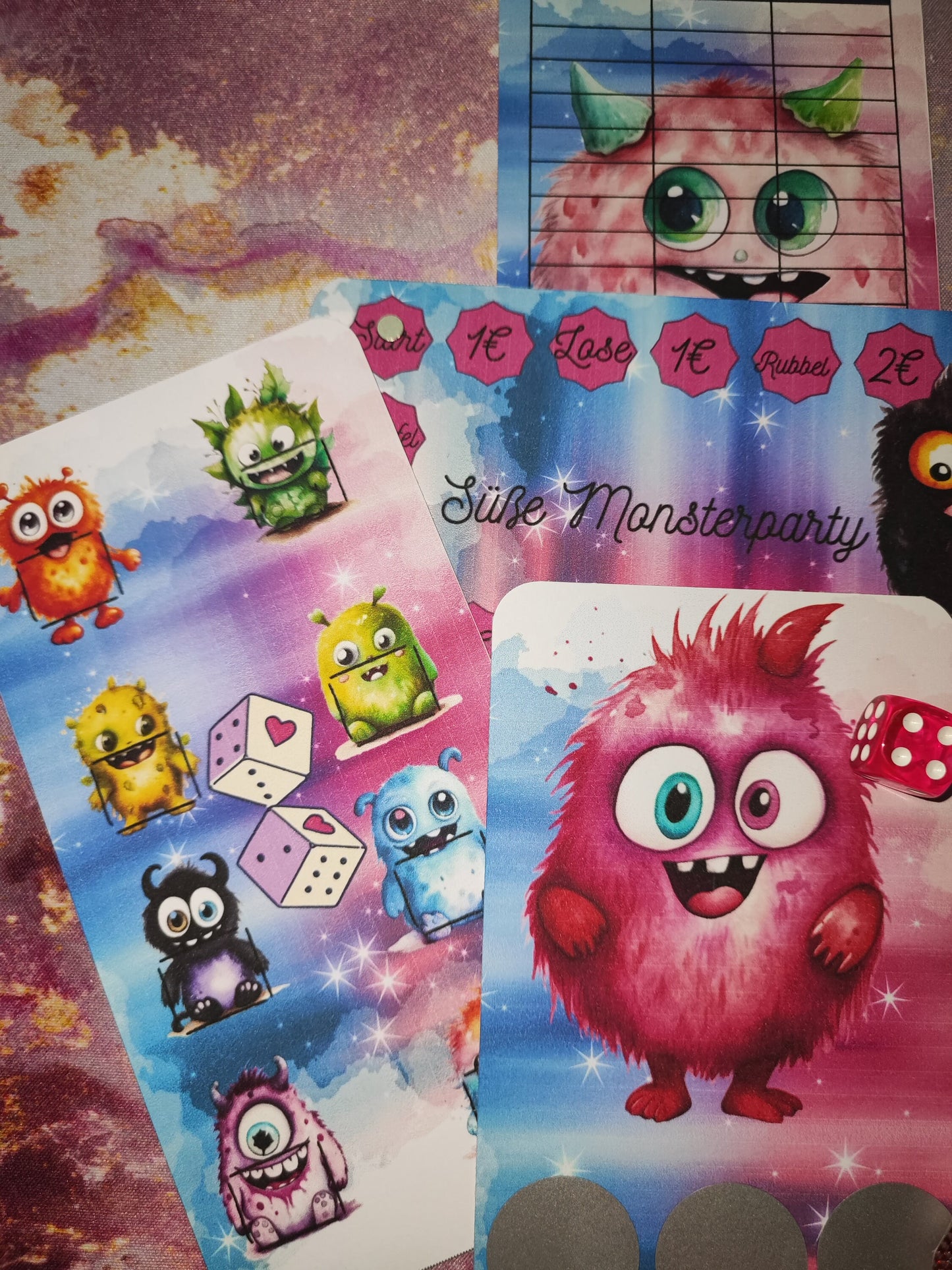 Sparspiel süße Monsterparty /A6