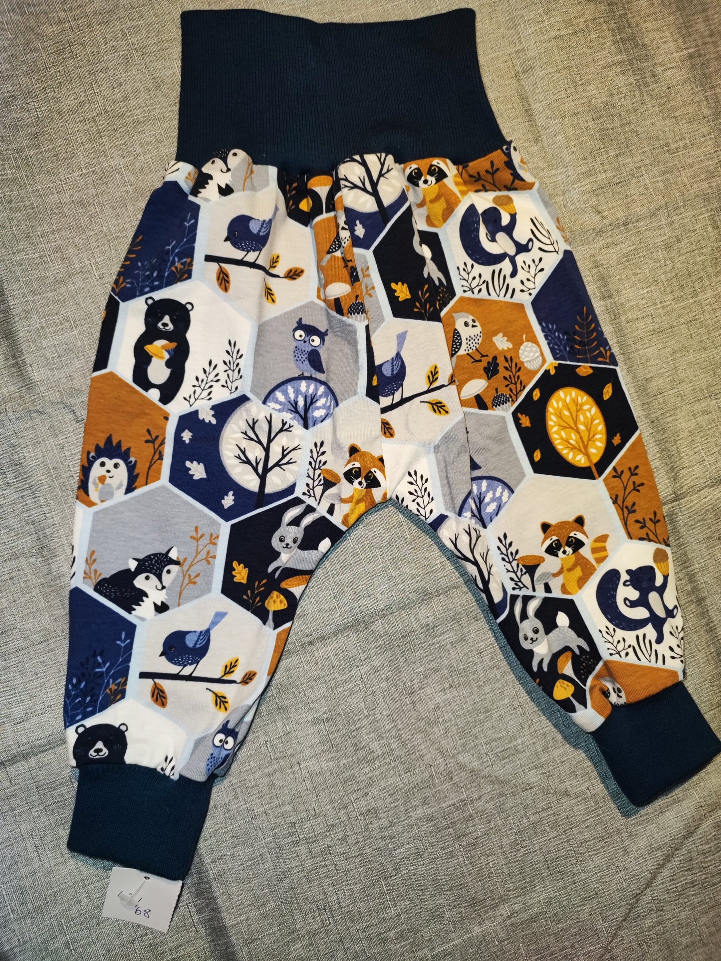 Pumphose Waldtiere Gr. 62/68