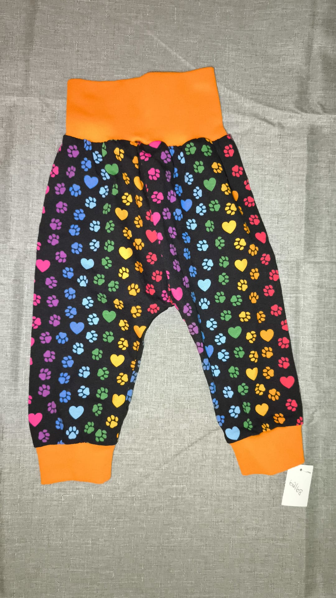 Pumphose Pfoten gr. 62/68