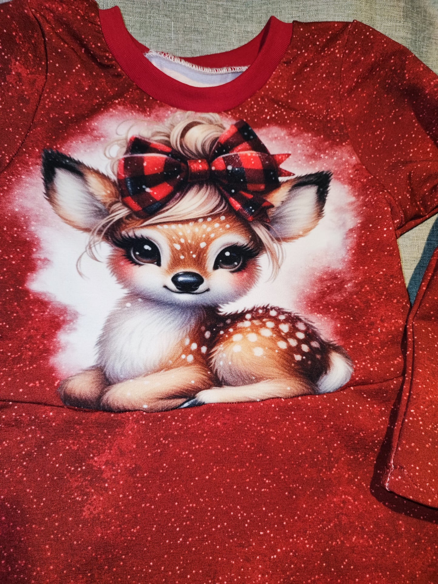 Weihnachtskleid gr. 104