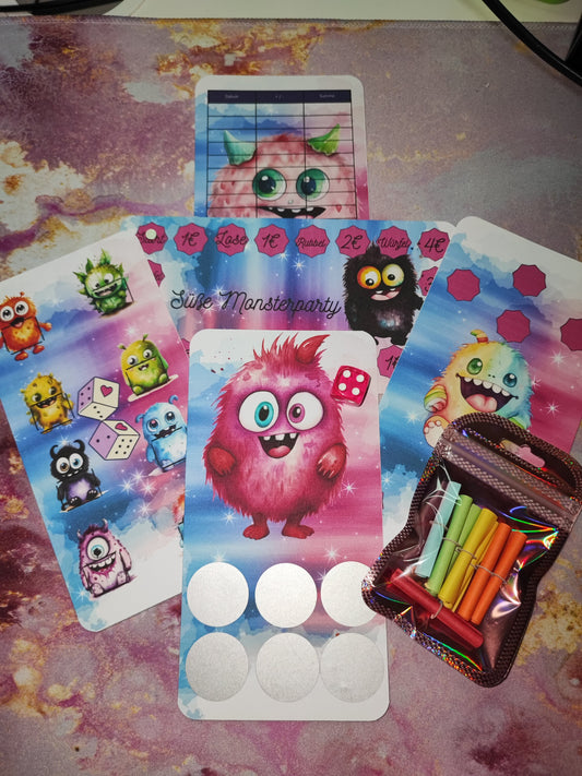 Sparspiel süße Monsterparty /A6