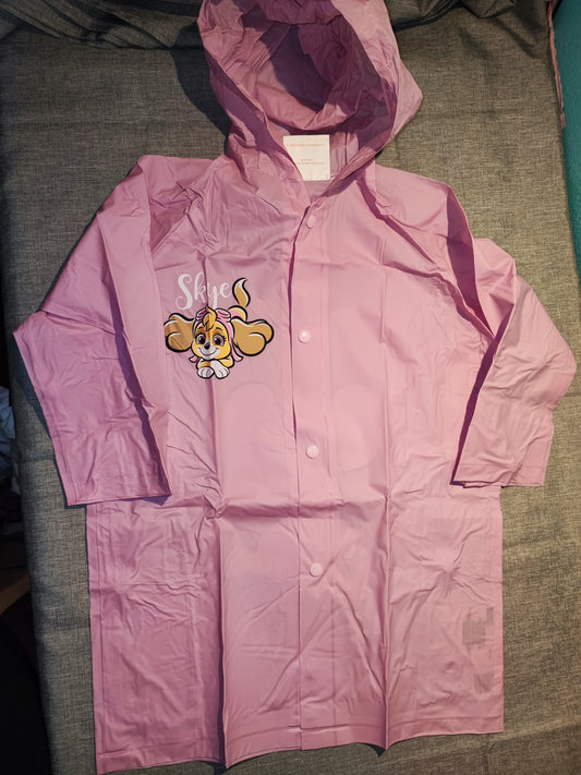 Regenmantel rosa Sky