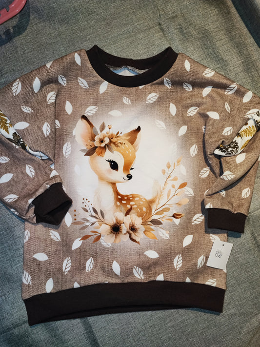 Herbst Pullover Reh 92