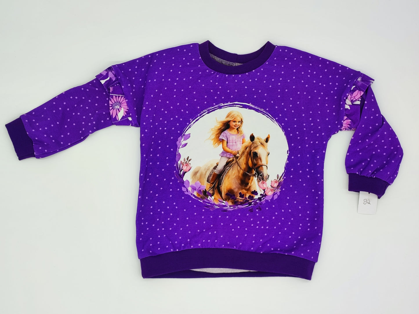 Pullover Pferdemädchen gr. 92