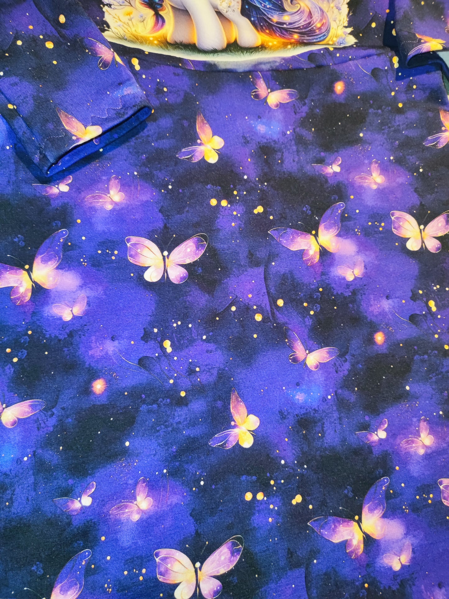 Einhorn Kleid Gr. 122