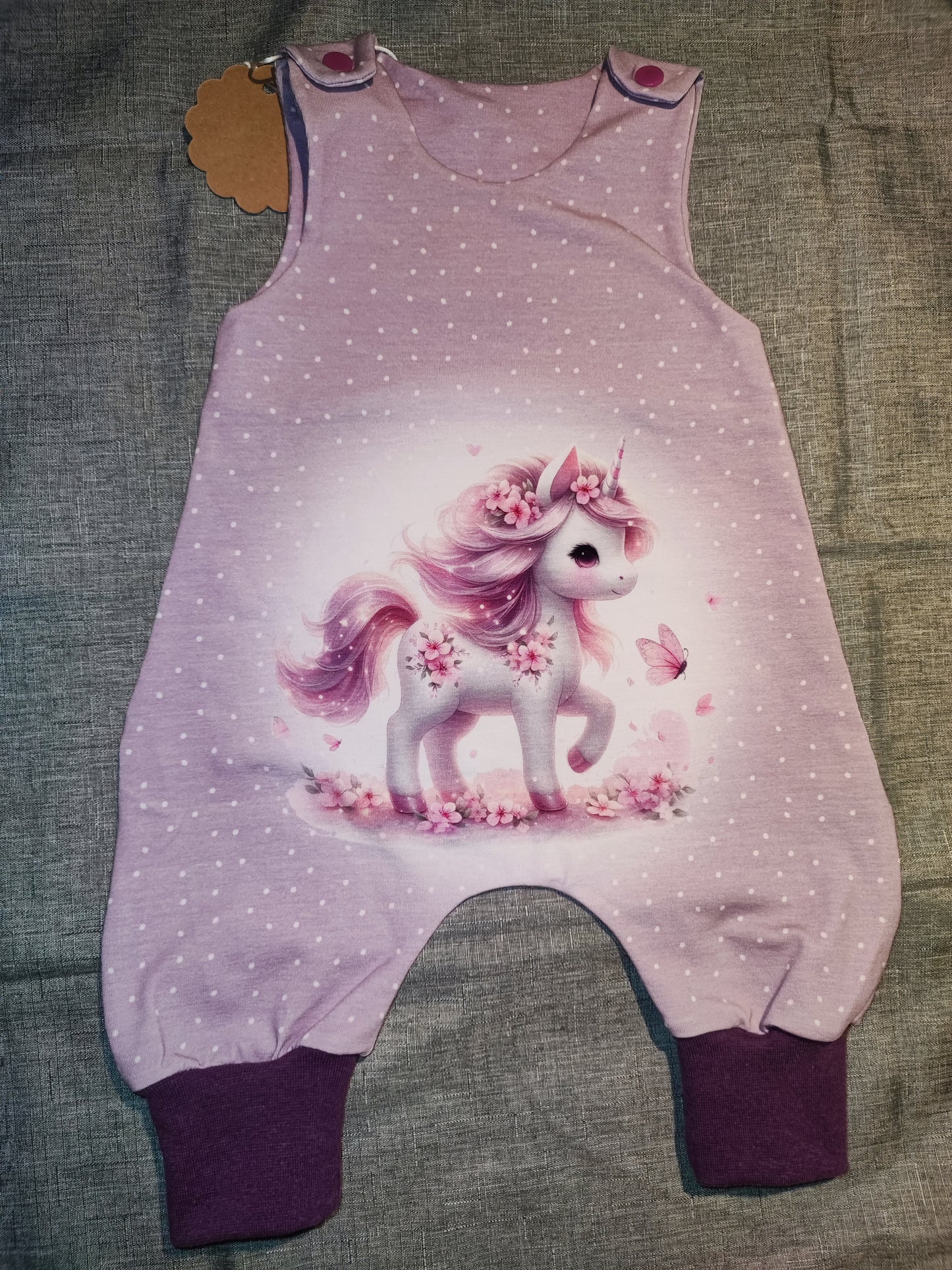 Strampler Einhorn gr. 62