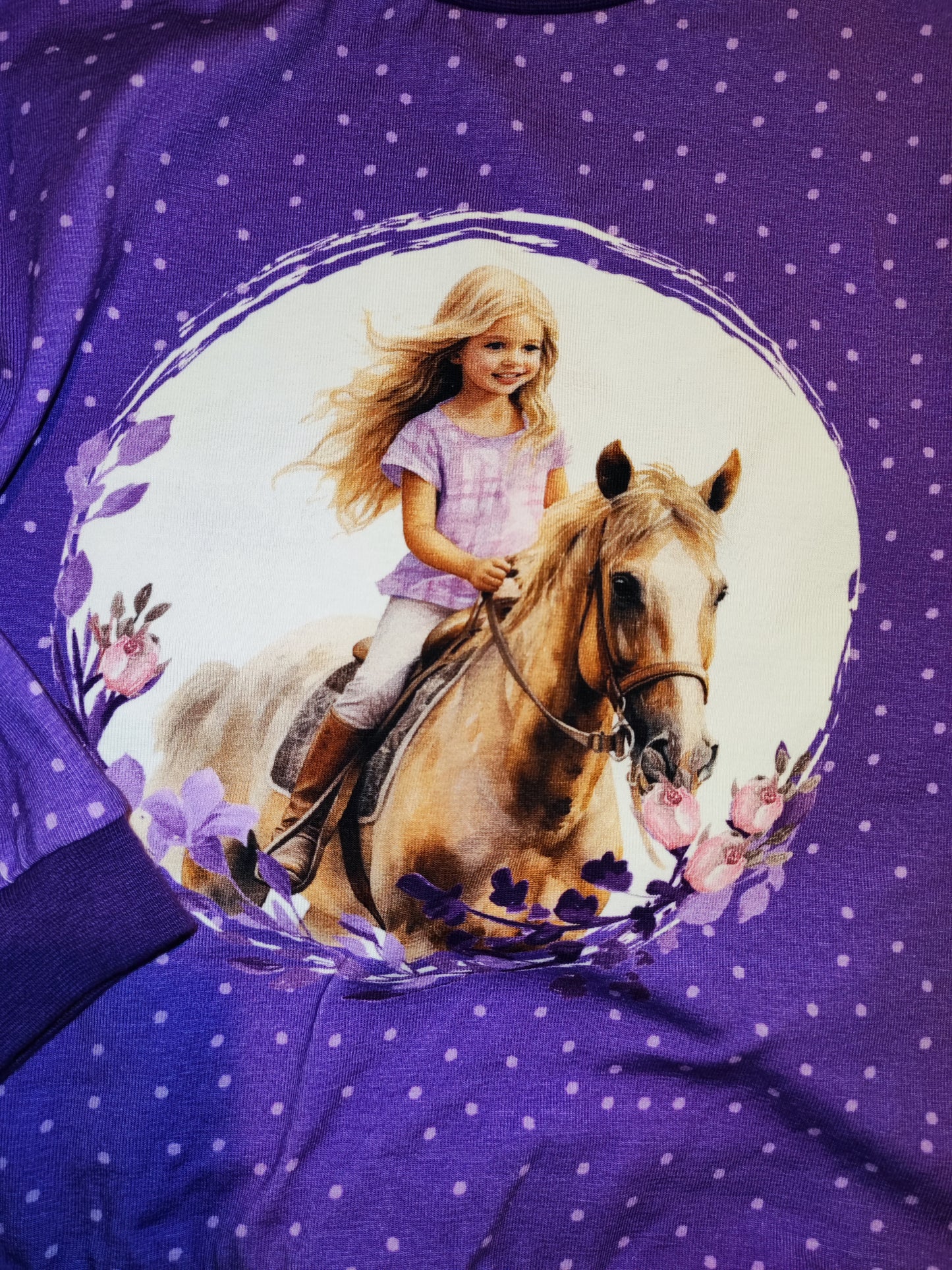 Pullover Pferdemädchen gr. 92