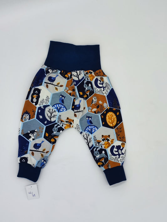 Pumphose Waldtiere Gr. 62/68