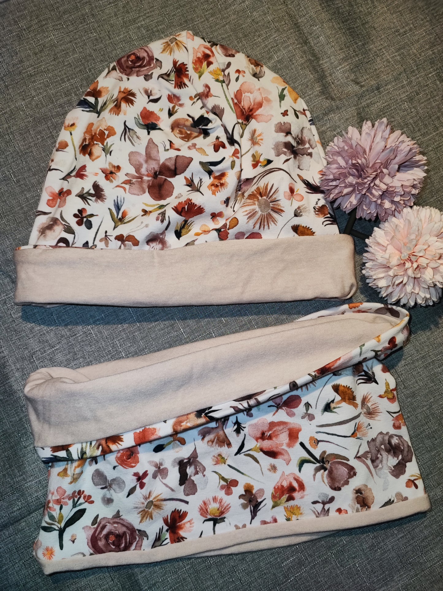 Mütze und loop 50cm