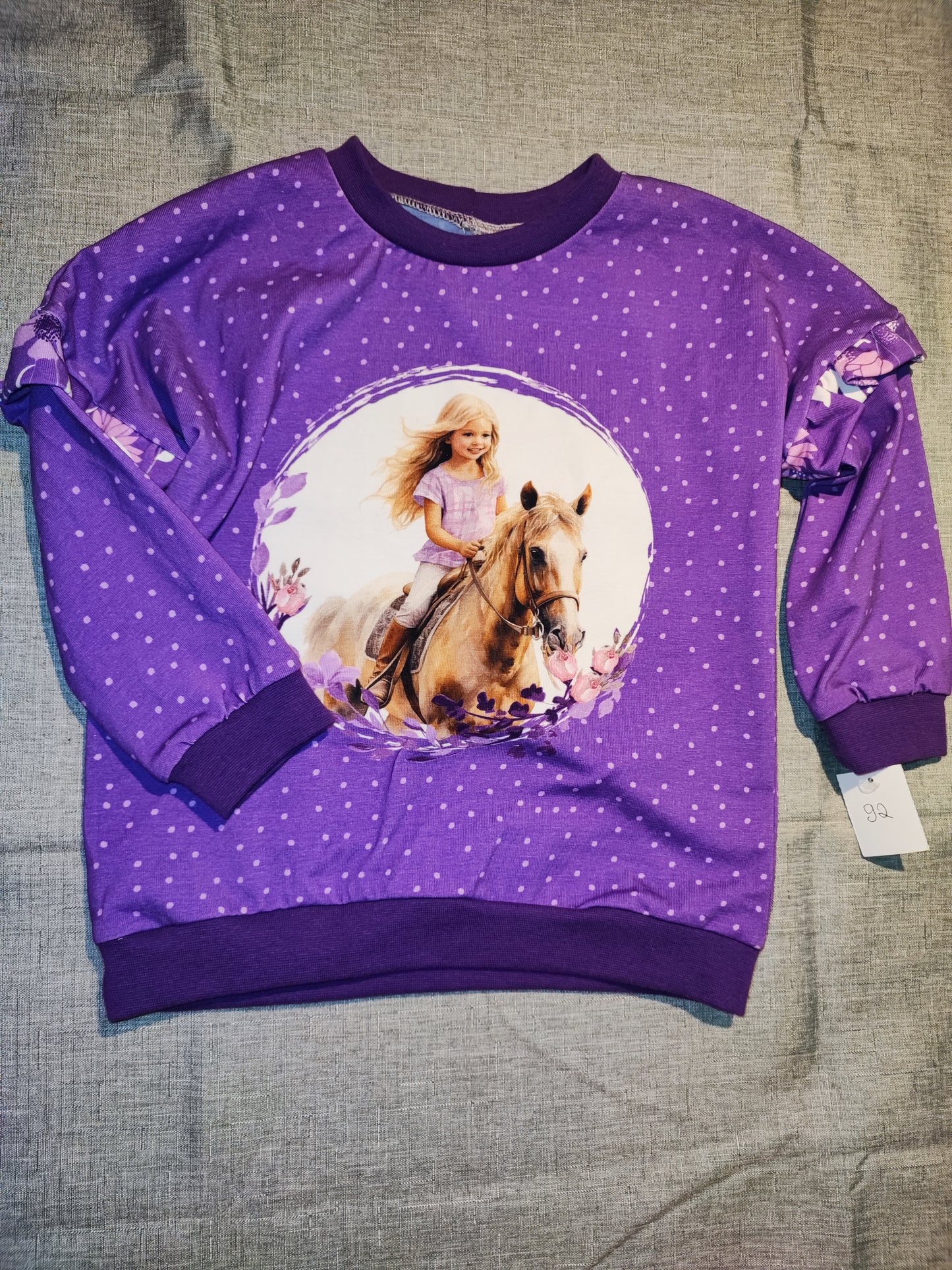 Pullover Pferdemädchen gr. 92