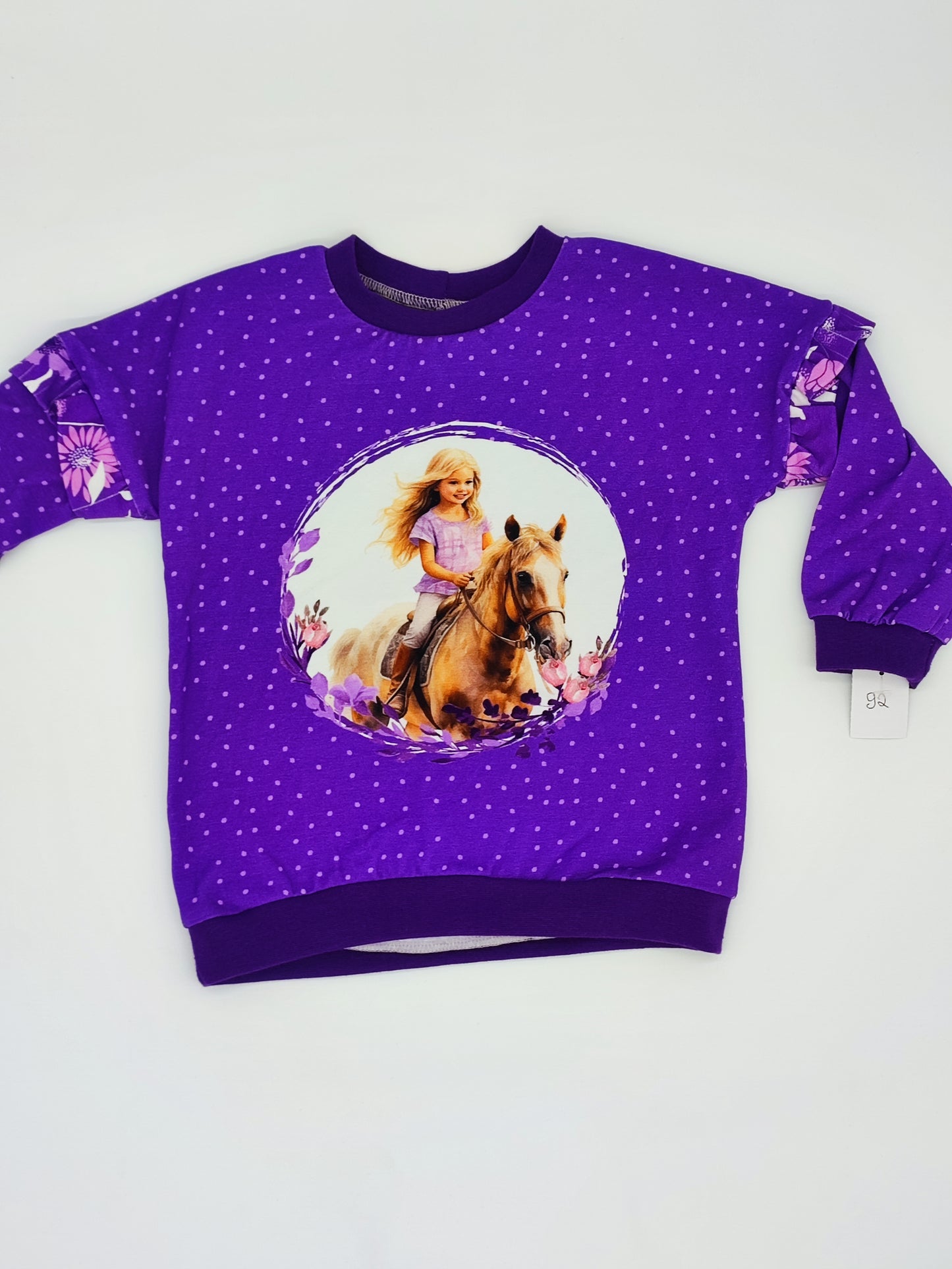 Pullover Pferdemädchen gr. 92
