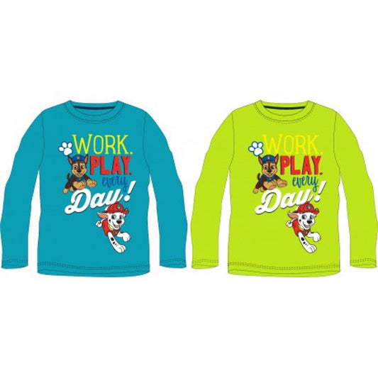 Langarmshirt Paw Patrol (grün/blau)