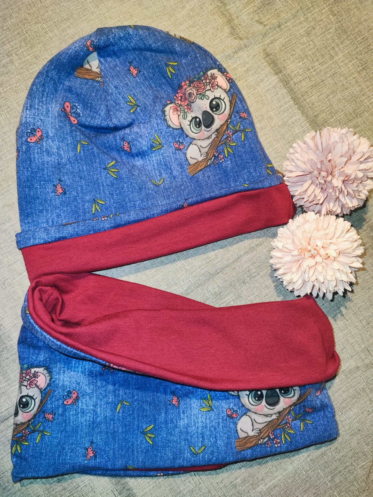 Mütze und loop 50cm